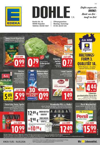 Prospekte Edeka - 11.05.2026 - 16.05.2026.