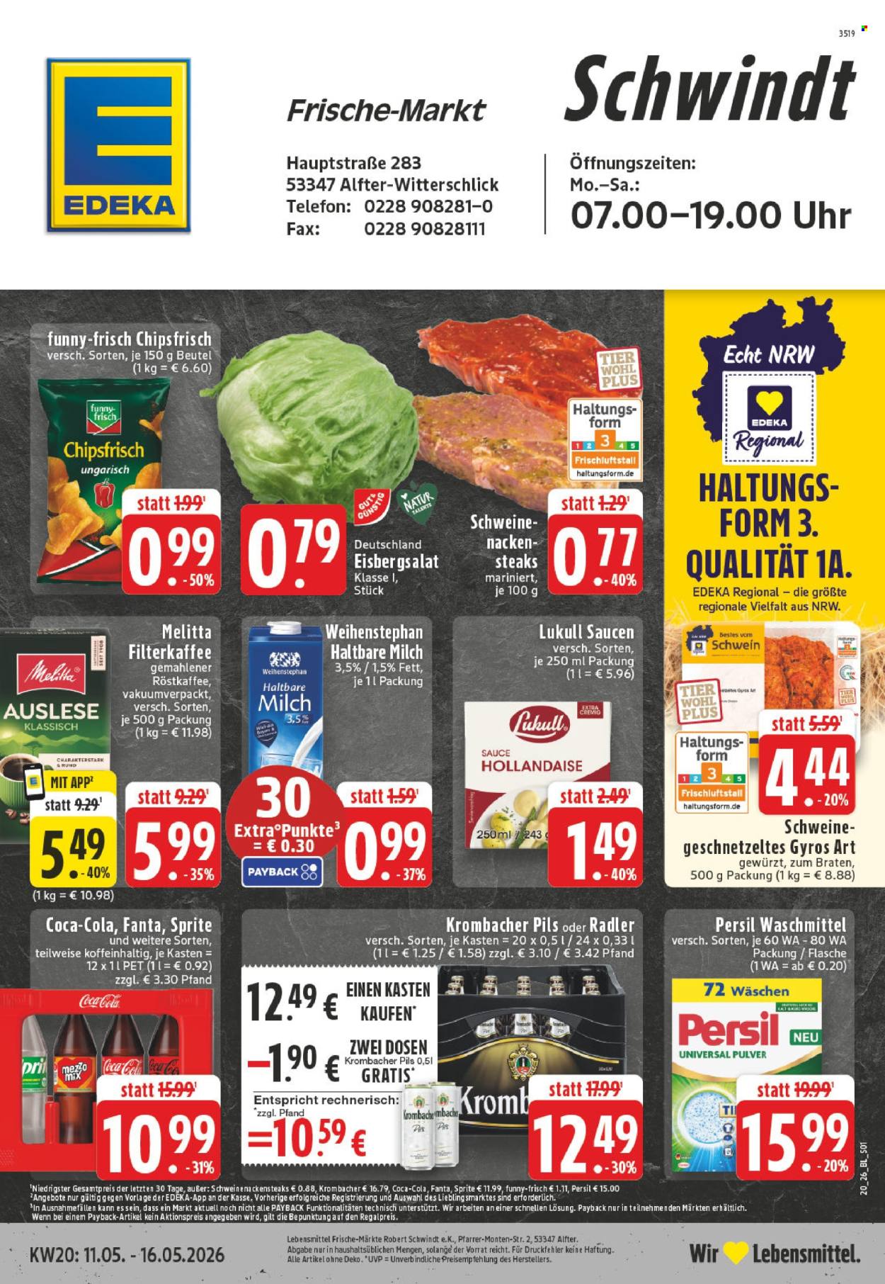 Edeka Prospekte  - 11.05.2026 - 16.05.2026. Seite 1