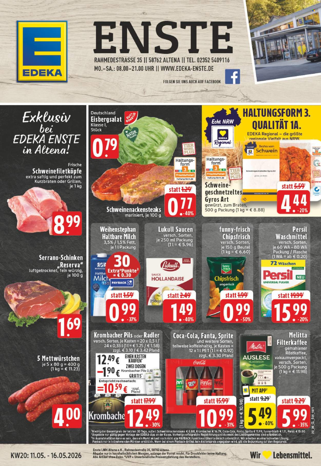 Edeka Prospekte  - 11.05.2026 - 16.05.2026. Seite 1