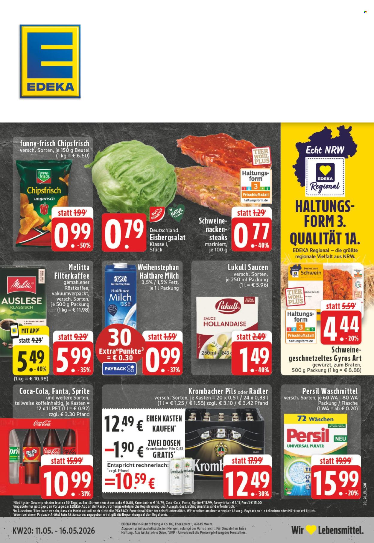 Edeka Prospekte  - 11.05.2026 - 16.05.2026. Seite 1