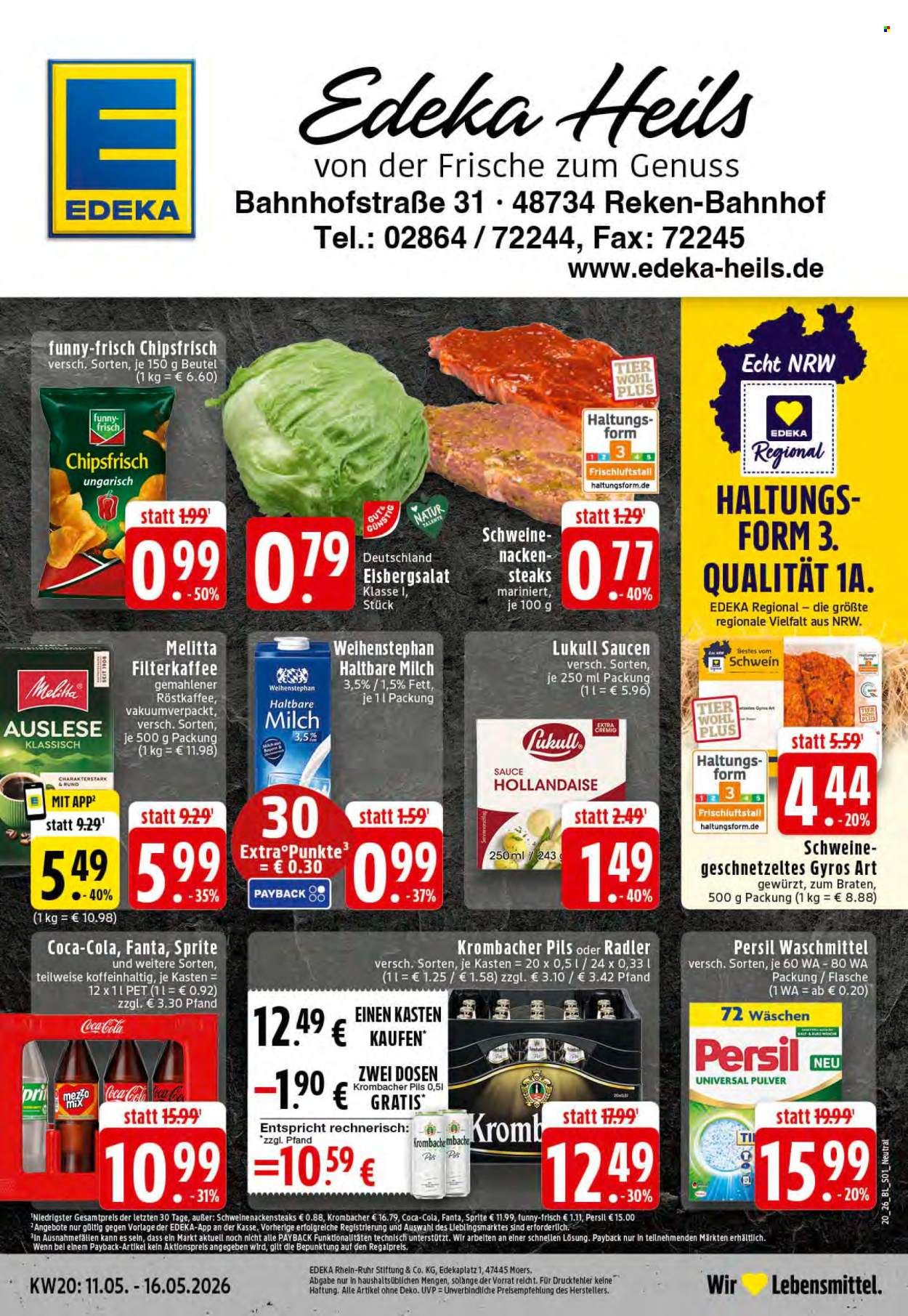 Edeka Prospekte  - 11.05.2026 - 16.05.2026. Seite 1