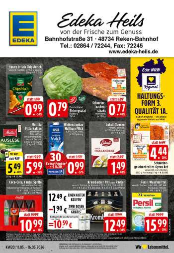 Prospekte Edeka - 11.05.2026 - 16.05.2026.