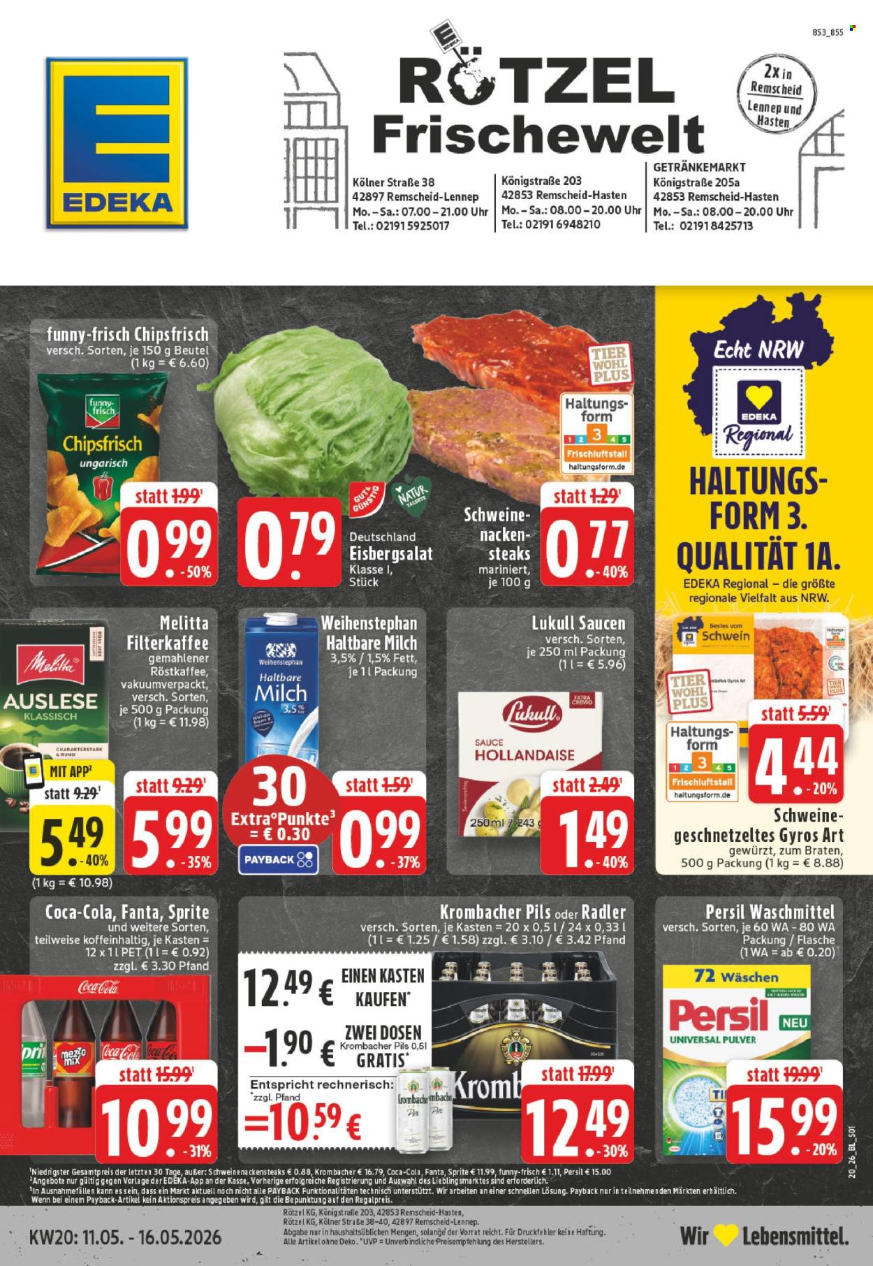 Edeka Prospekte  - 11.05.2026 - 16.05.2026. Seite 1