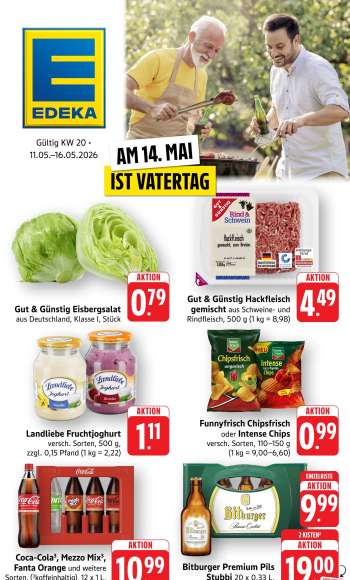 Prospekte Edeka - 11.05.2026 - 16.05.2026.