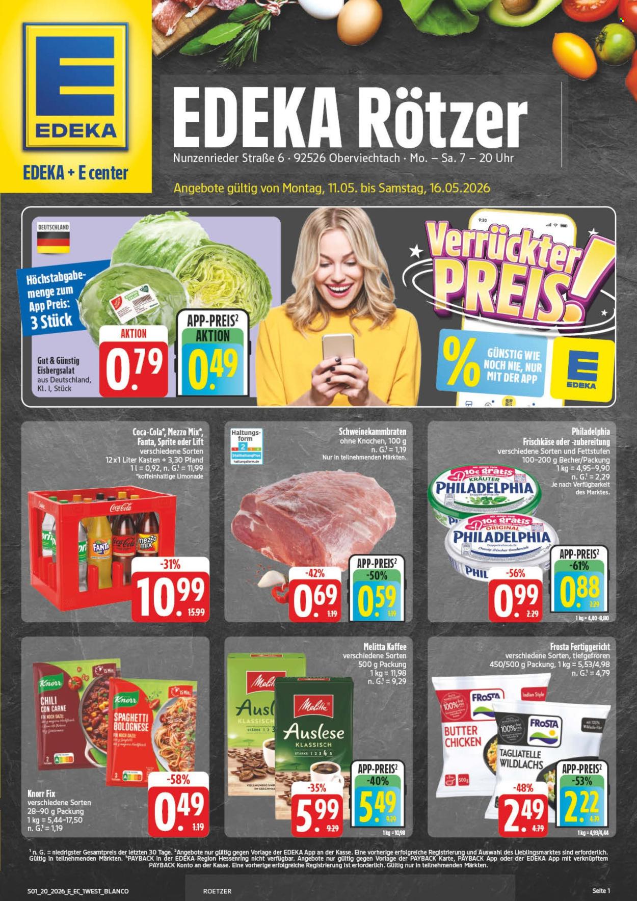 Edeka Prospekte  - 11.05.2026 - 16.05.2026. Seite 1