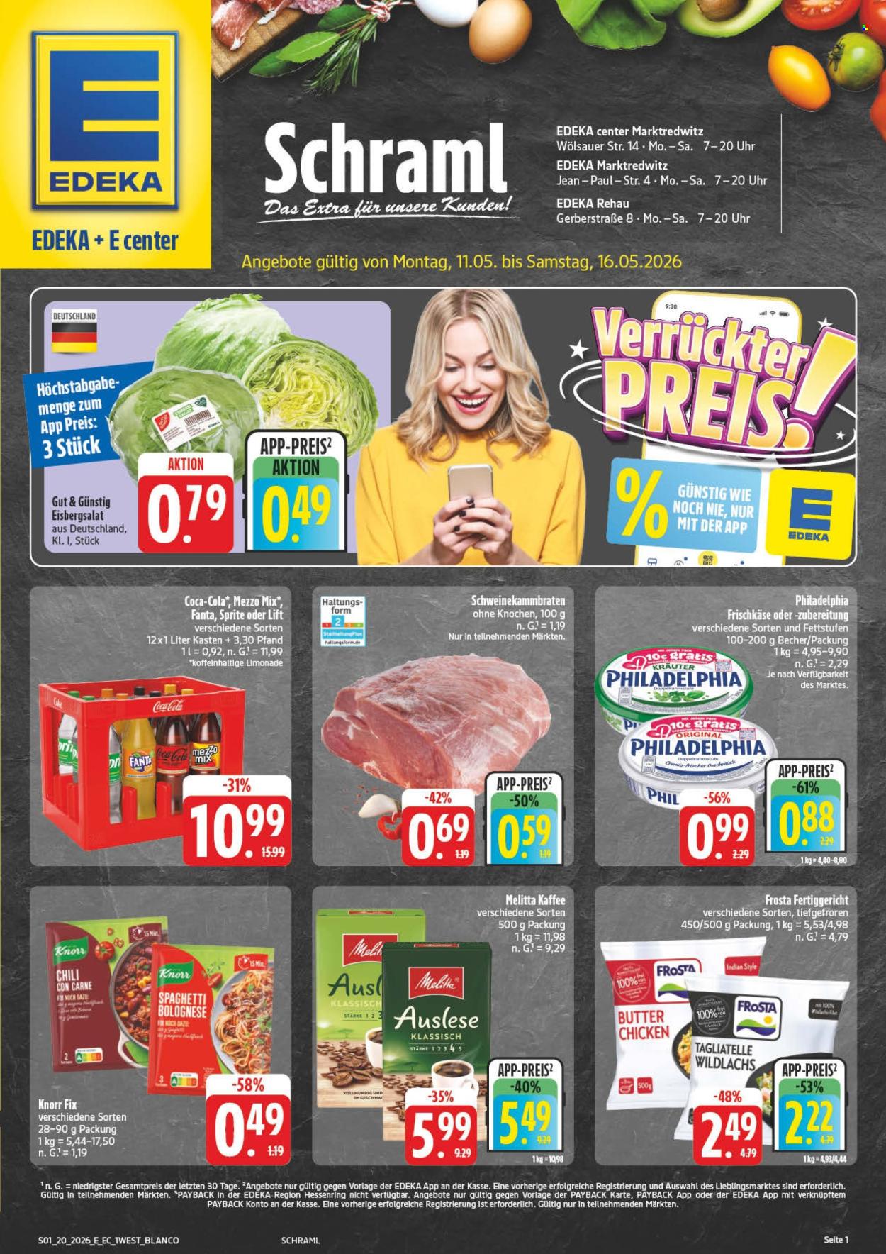 Edeka Prospekte  - 11.05.2026 - 16.05.2026. Seite 1