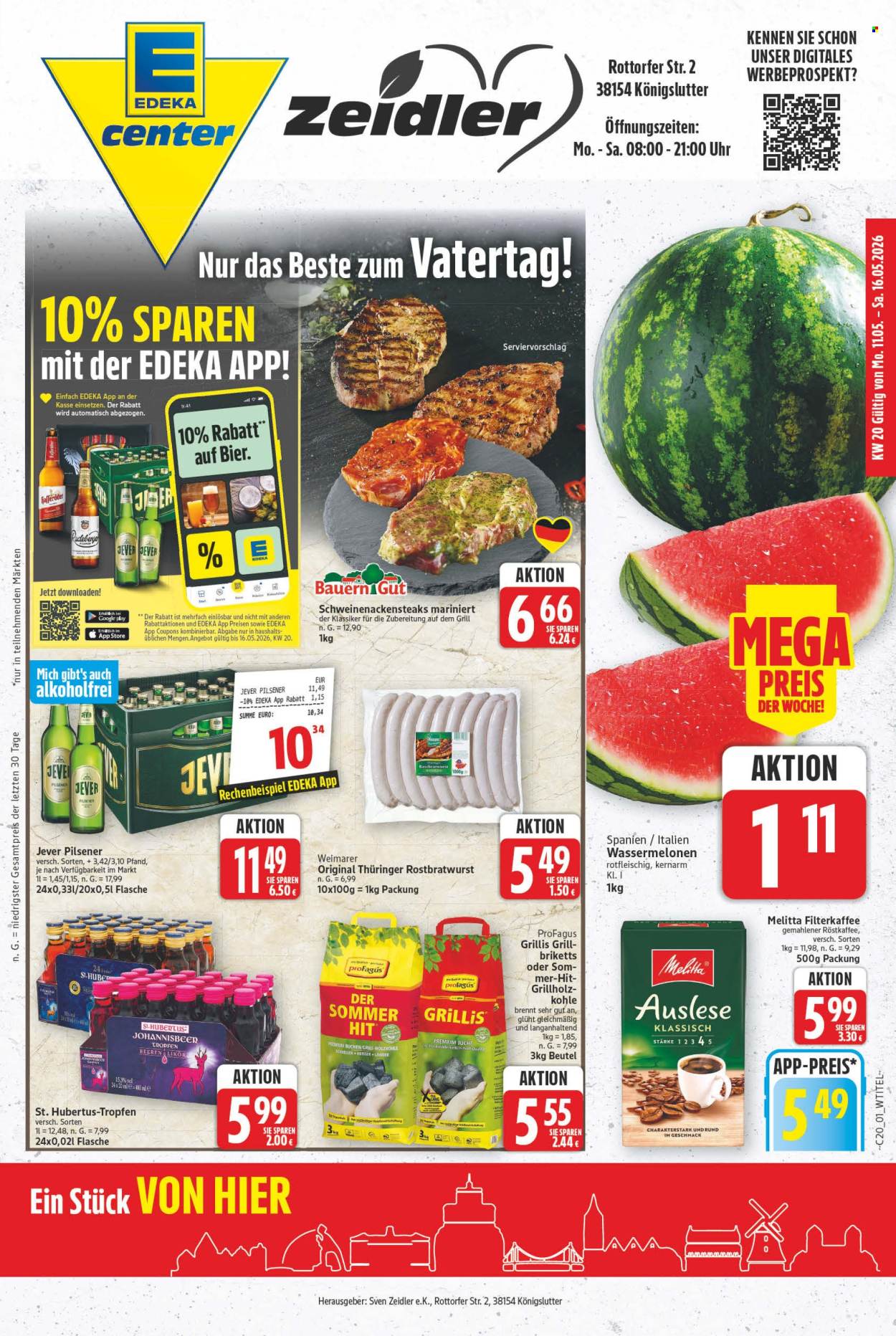 E center Prospekte  - 11.05.2026 - 16.05.2026. Seite 1