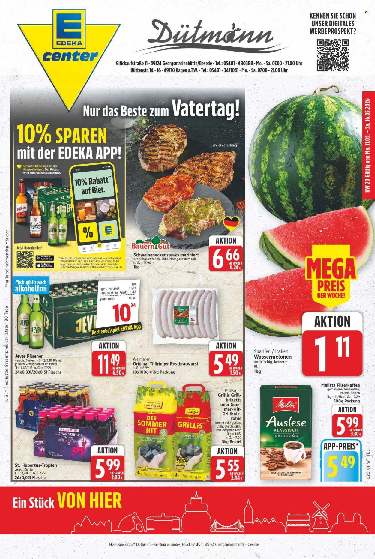 E center Prospekte  - 11.05.2026 - 16.05.2026. Seite 1