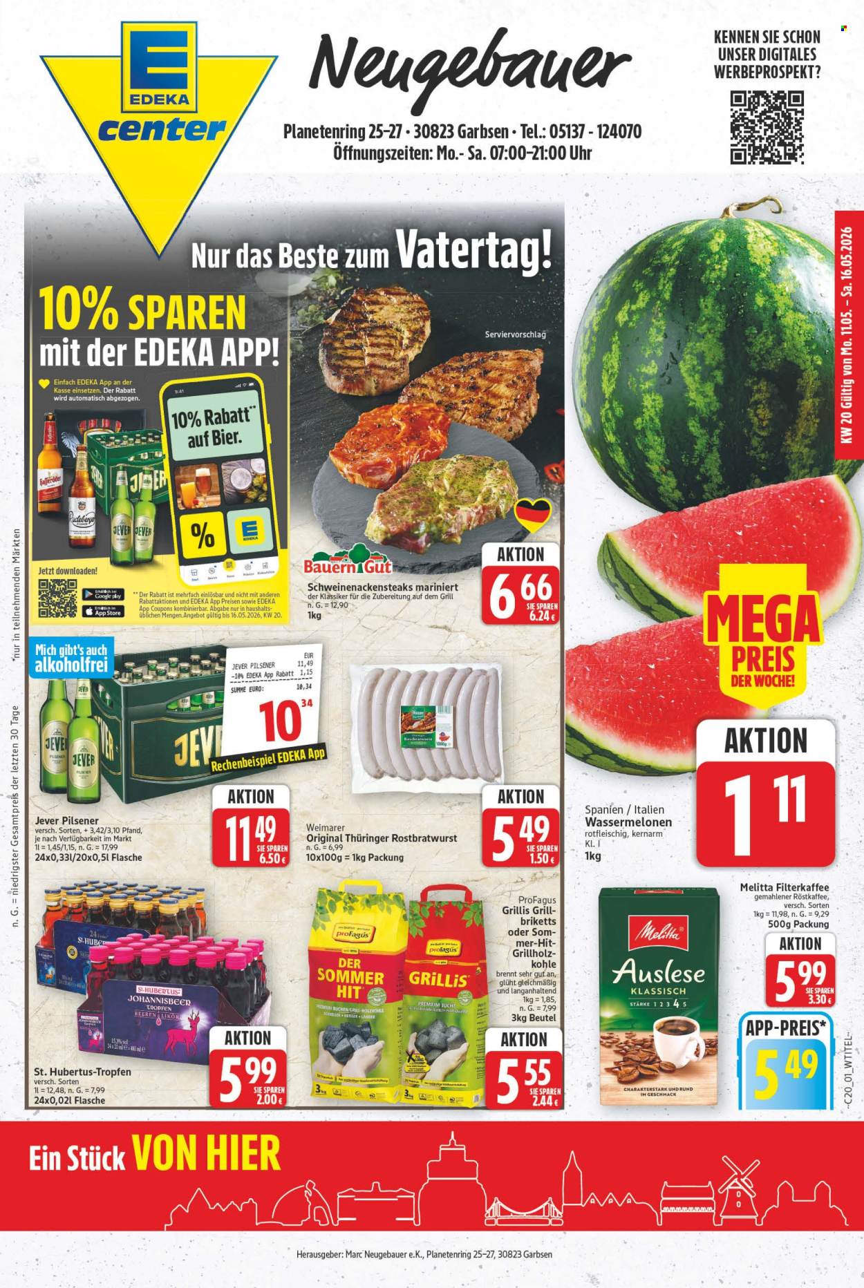 E center Prospekte  - 11.05.2026 - 16.05.2026. Seite 1