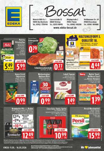Prospekte Edeka - 11.05.2026 - 16.05.2026.