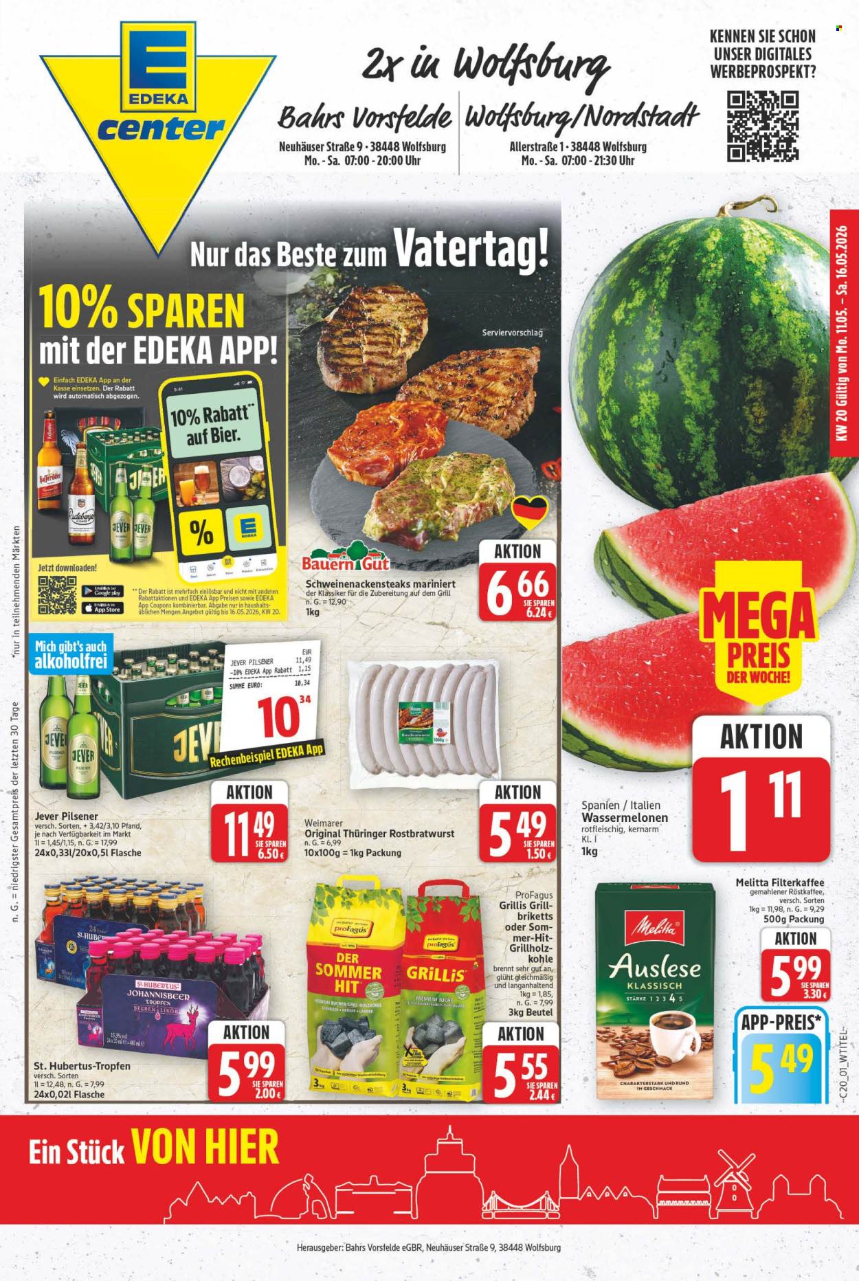 E center Prospekte  - 11.05.2026 - 16.05.2026. Seite 1