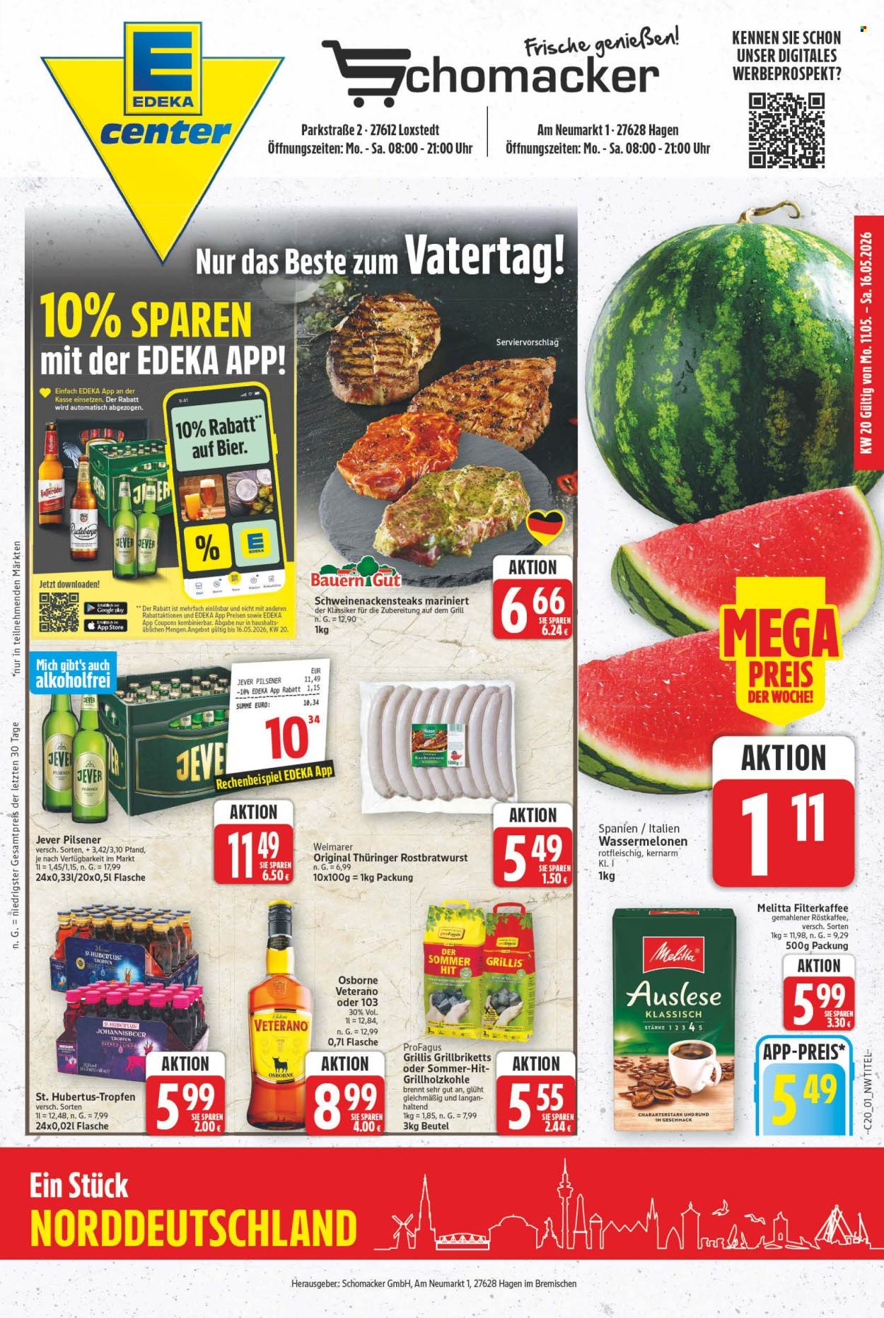 E center Prospekte  - 11.05.2026 - 16.05.2026. Seite 1