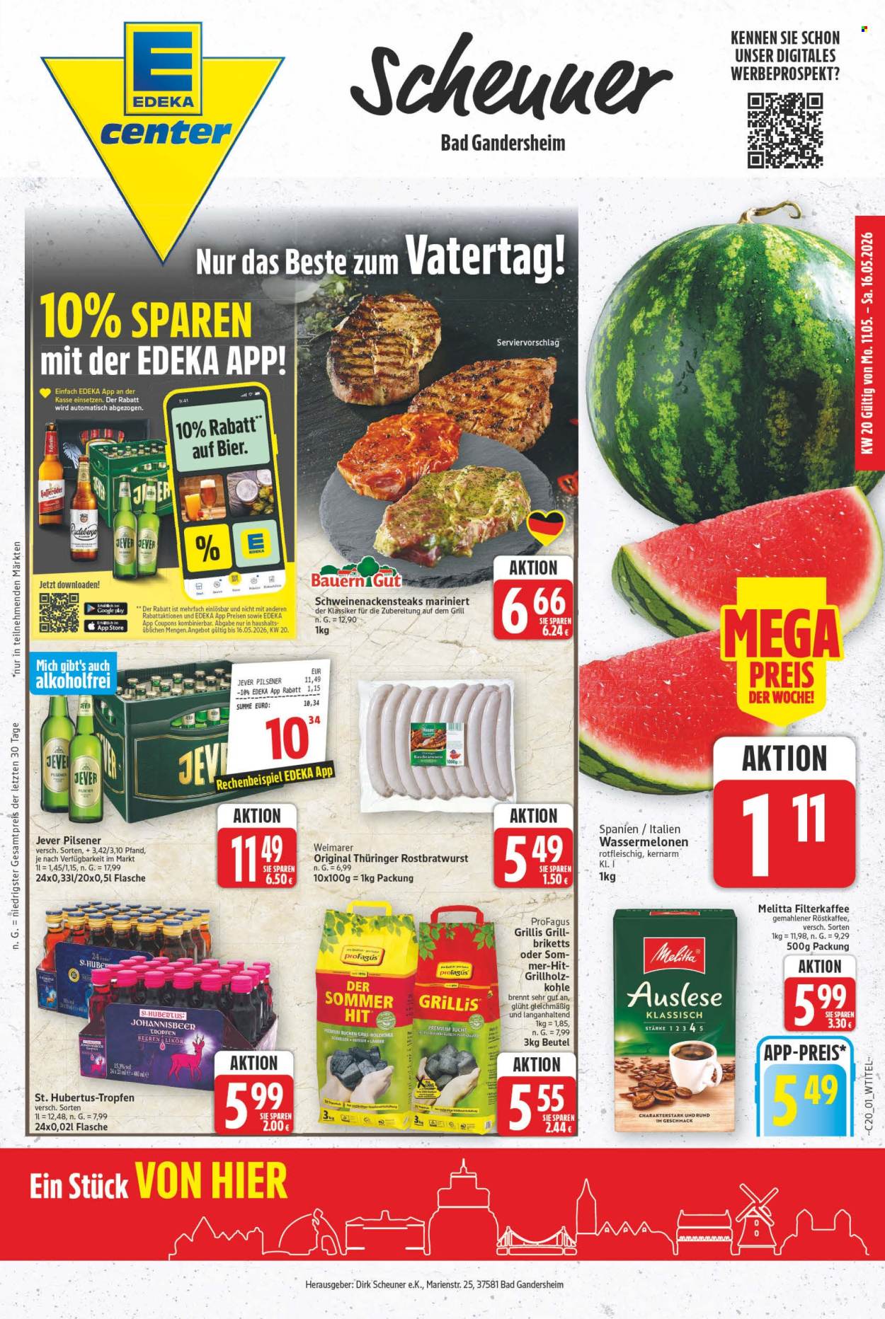 E center Prospekte  - 11.05.2026 - 16.05.2026. Seite 1