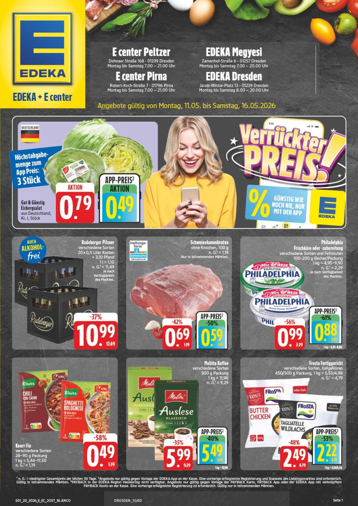Edeka Prospekte  - 11.05.2026 - 16.05.2026. Seite 1