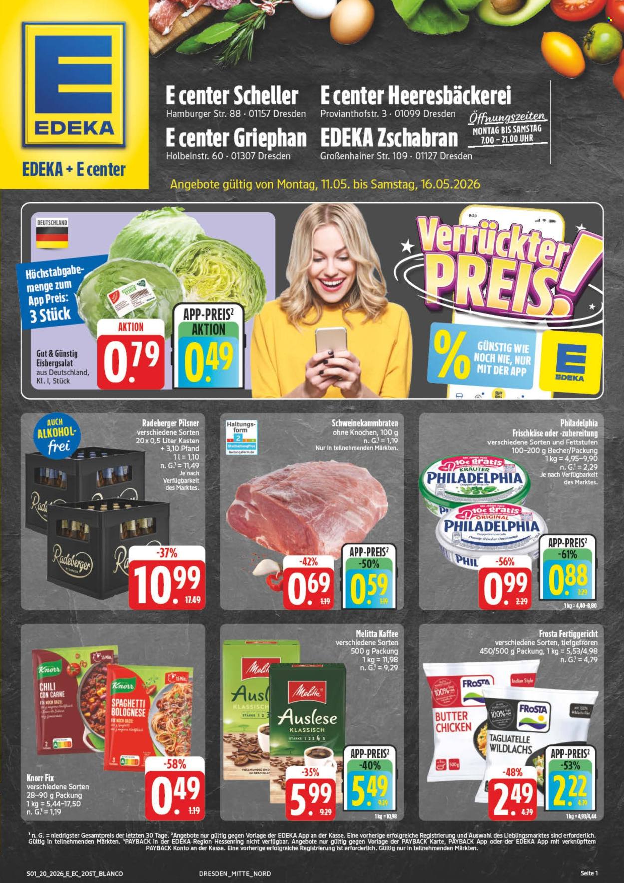 Edeka Prospekte  - 11.05.2026 - 16.05.2026. Seite 1