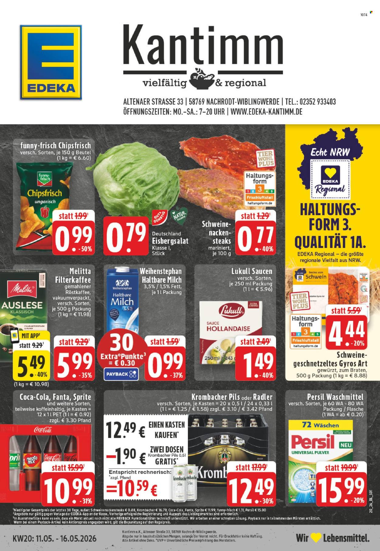 Edeka Prospekte  - 11.05.2026 - 16.05.2026. Seite 1