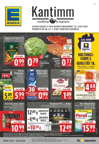 Prospekte Edeka - 11.05.2026 - 16.05.2026.