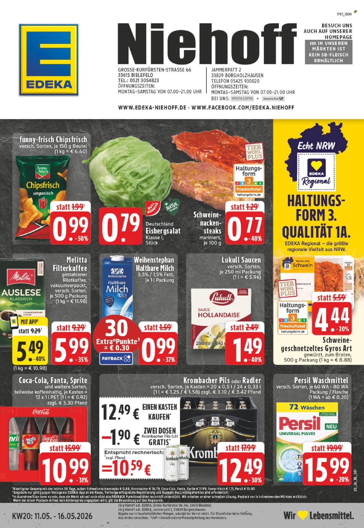 Edeka Prospekte  - 11.05.2026 - 16.05.2026. Seite 1