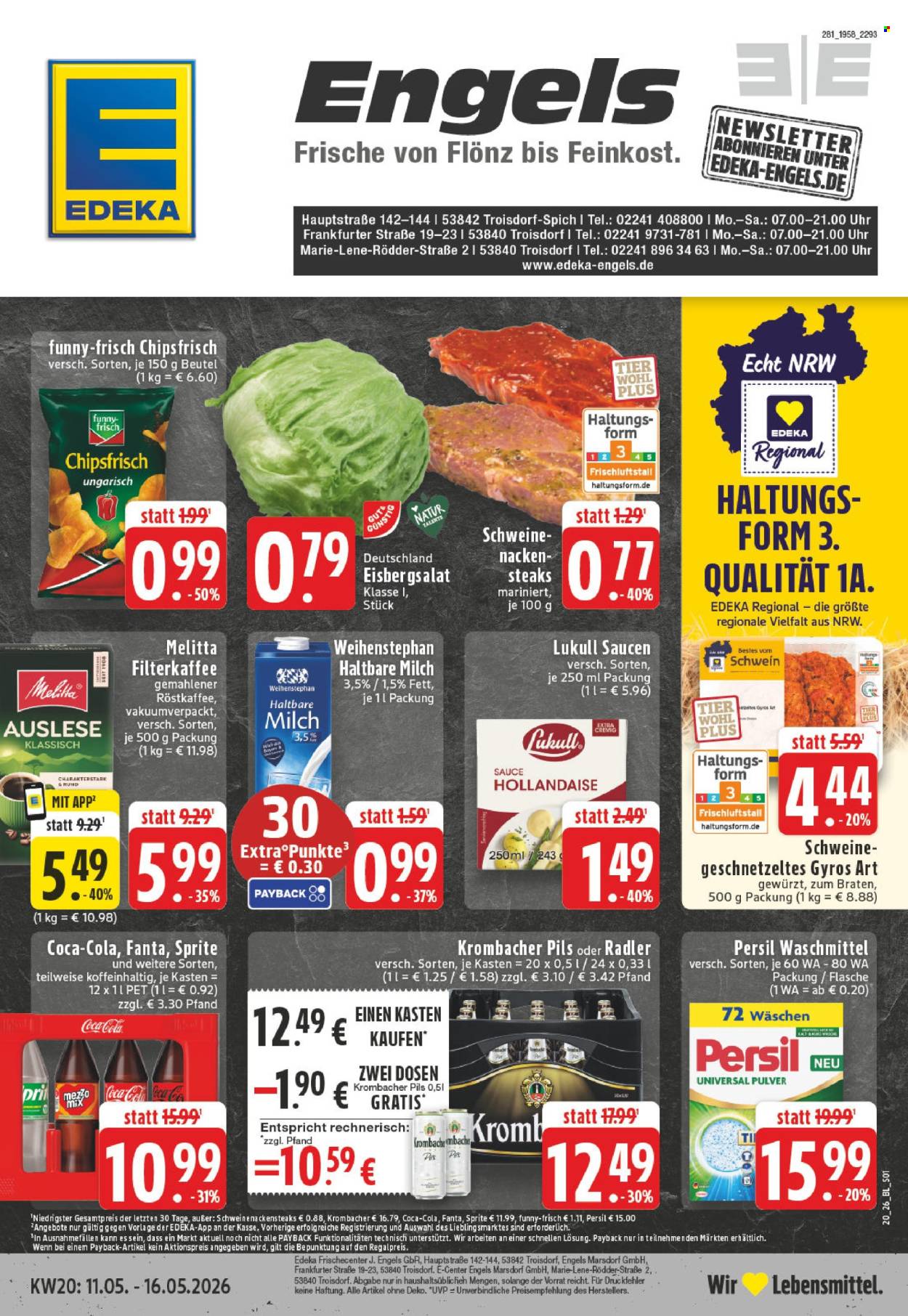 Edeka Prospekte  - 11.05.2026 - 16.05.2026. Seite 1