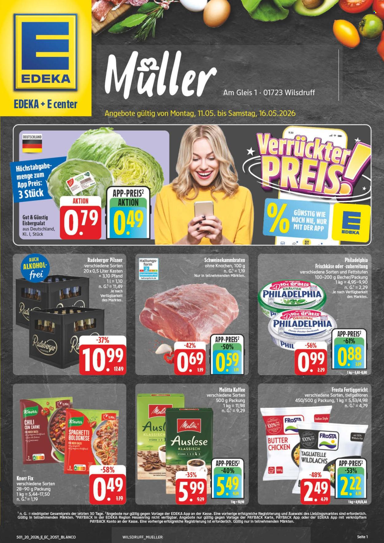 Edeka Prospekte  - 11.05.2026 - 16.05.2026. Seite 1