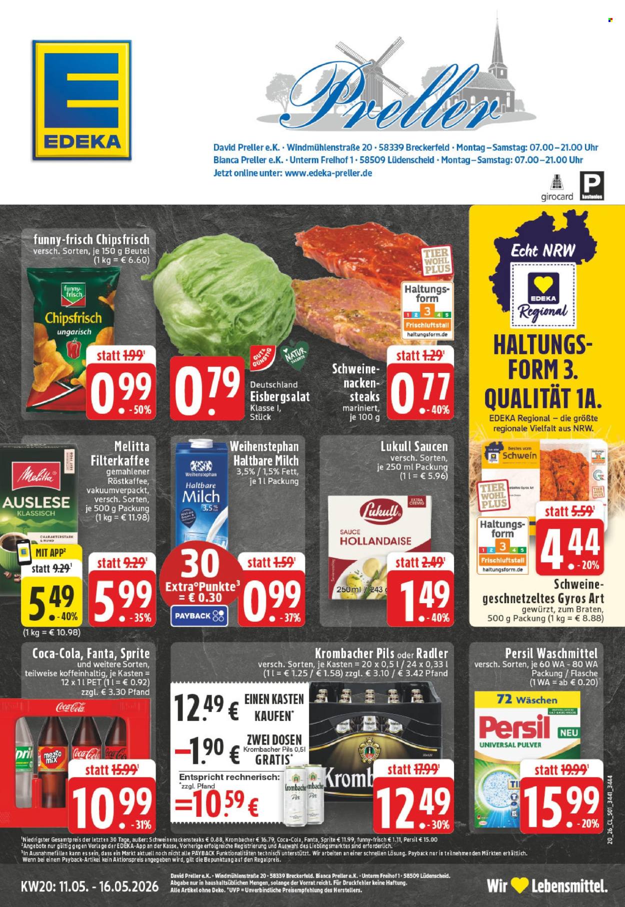 Edeka Prospekte  - 11.05.2026 - 16.05.2026. Seite 1