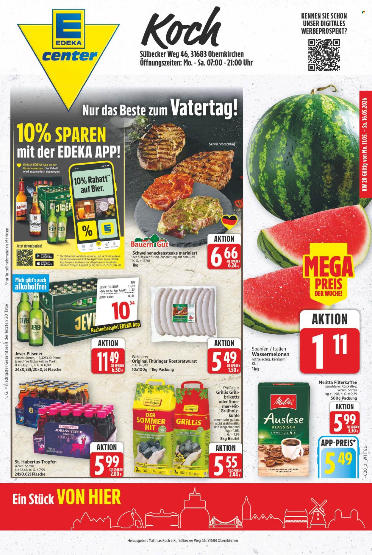 E center Prospekte  - 11.05.2026 - 16.05.2026. Seite 1