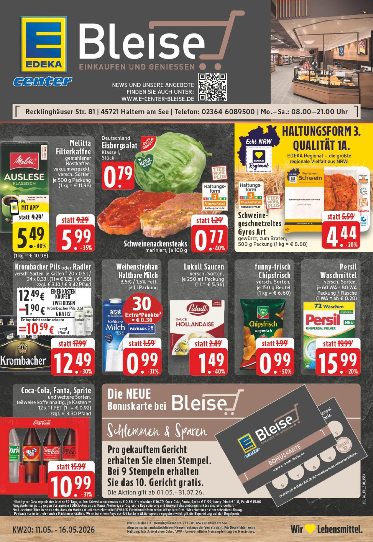 Edeka Prospekte  - 11.05.2026 - 16.05.2026. Seite 1