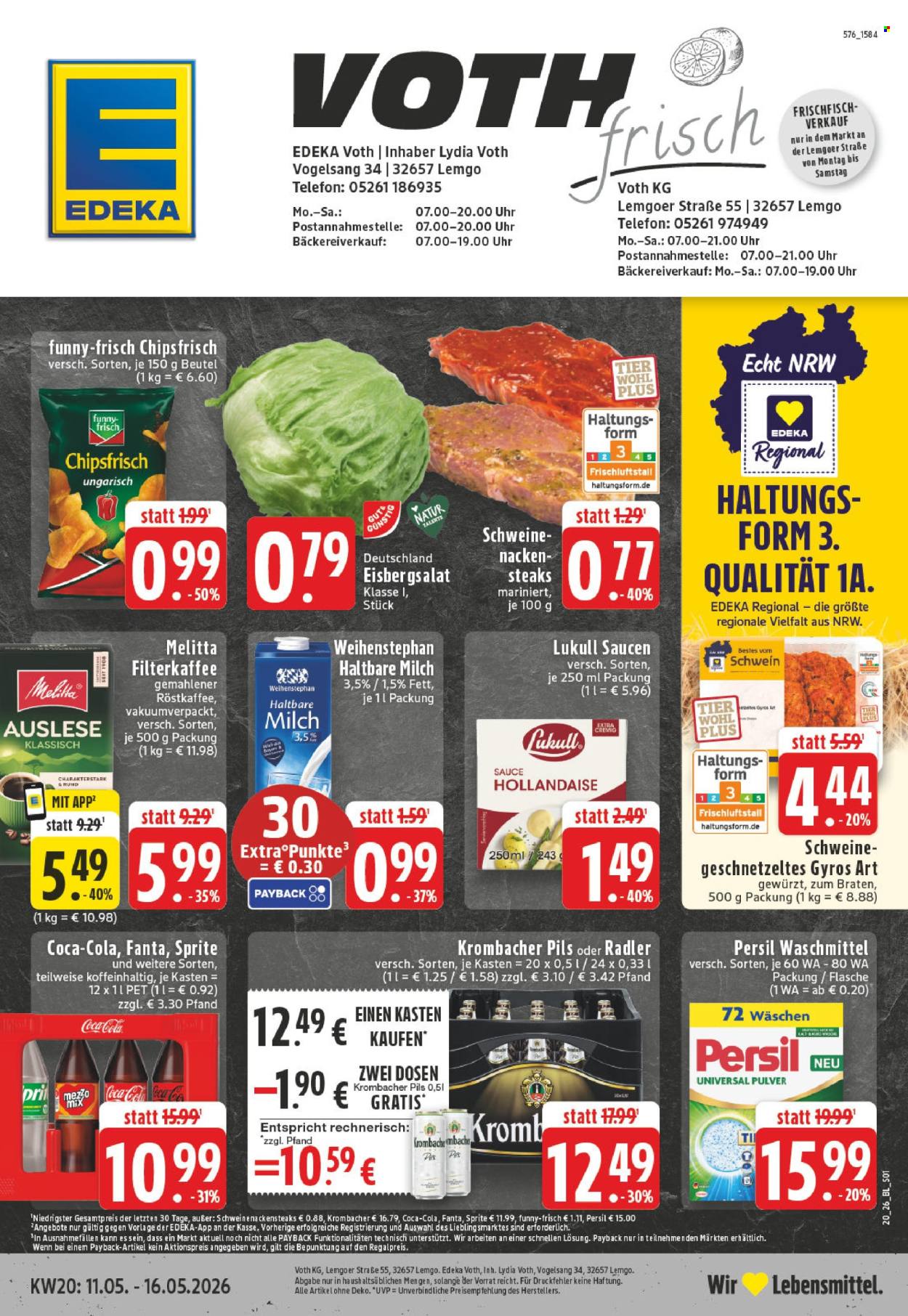 Edeka Prospekte  - 11.05.2026 - 16.05.2026. Seite 1