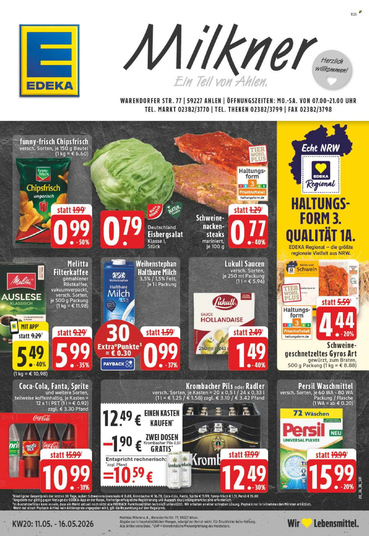 Edeka Prospekte  - 11.05.2026 - 16.05.2026. Seite 1
