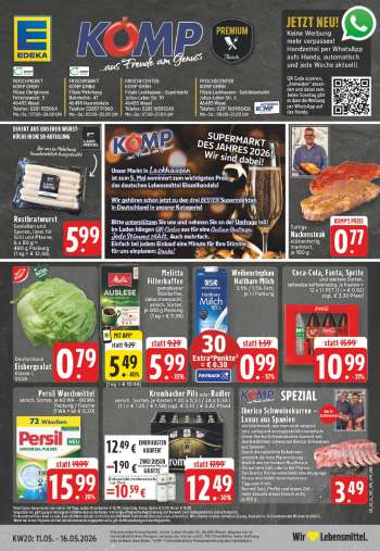 Prospekte Edeka - 11.05.2026 - 16.05.2026.