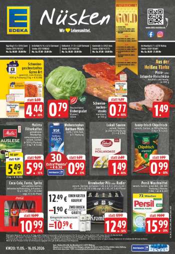 Prospekte Edeka - 11.05.2026 - 16.05.2026.