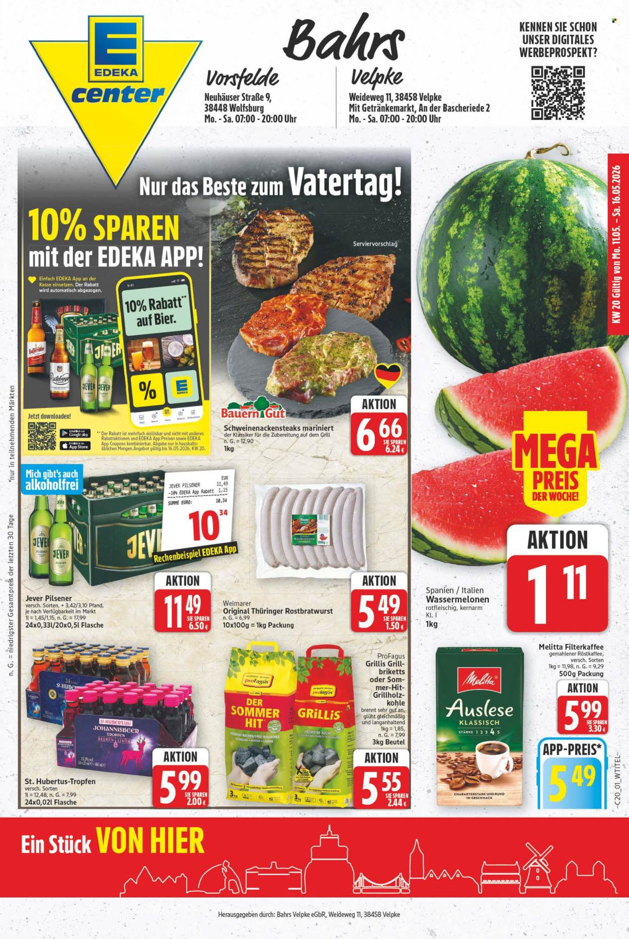 E center Prospekte  - 11.05.2026 - 16.05.2026. Seite 1