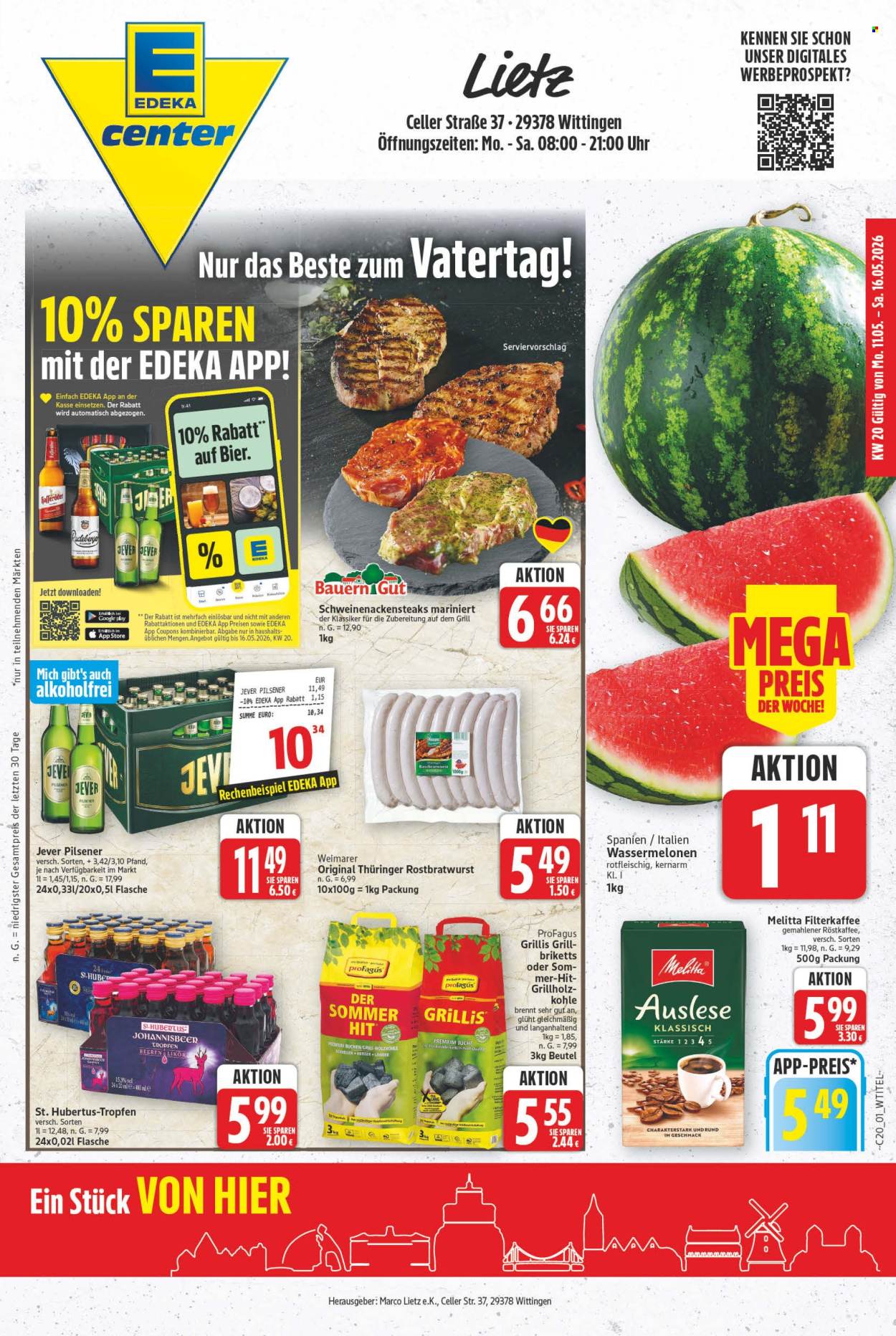 E center Prospekte  - 11.05.2026 - 16.05.2026. Seite 1