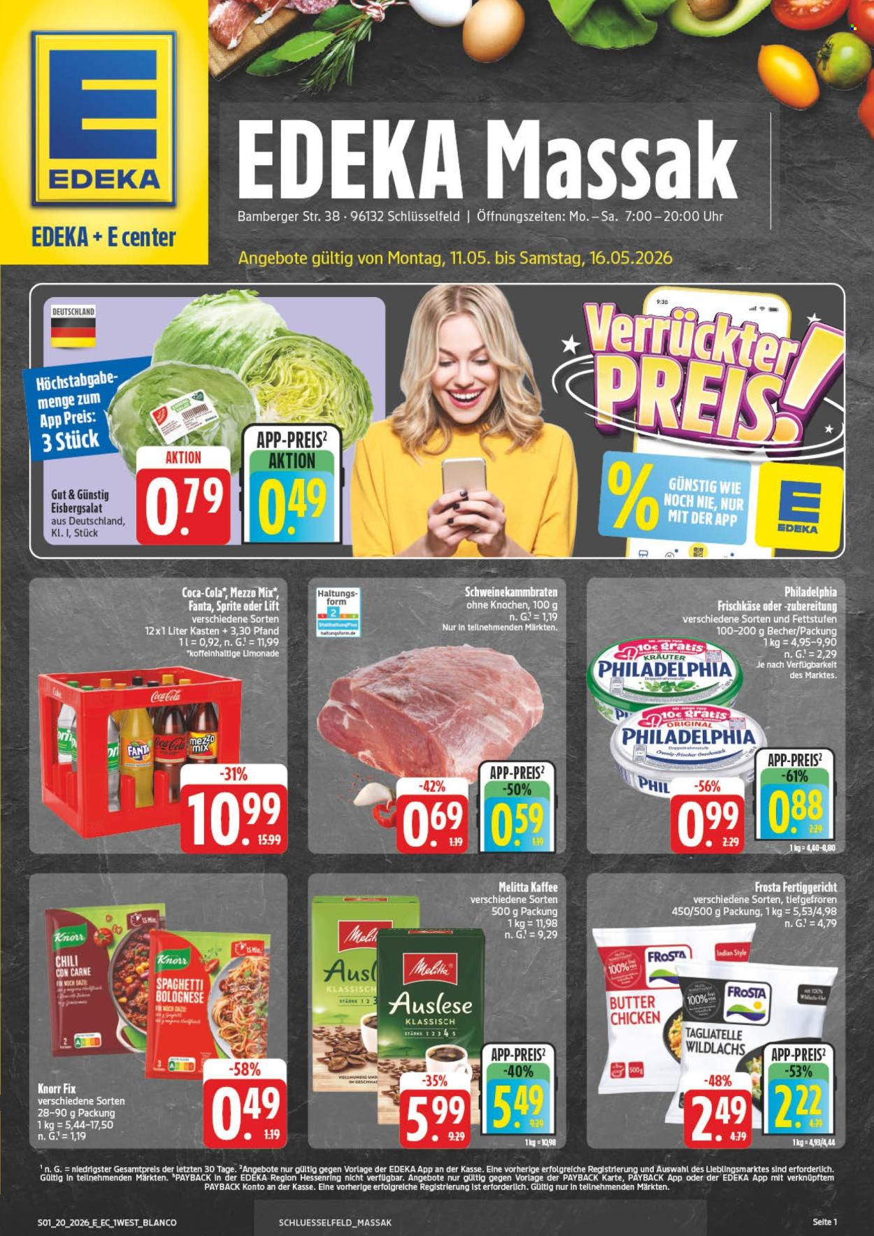 Edeka Prospekte  - 11.05.2026 - 16.05.2026. Seite 1