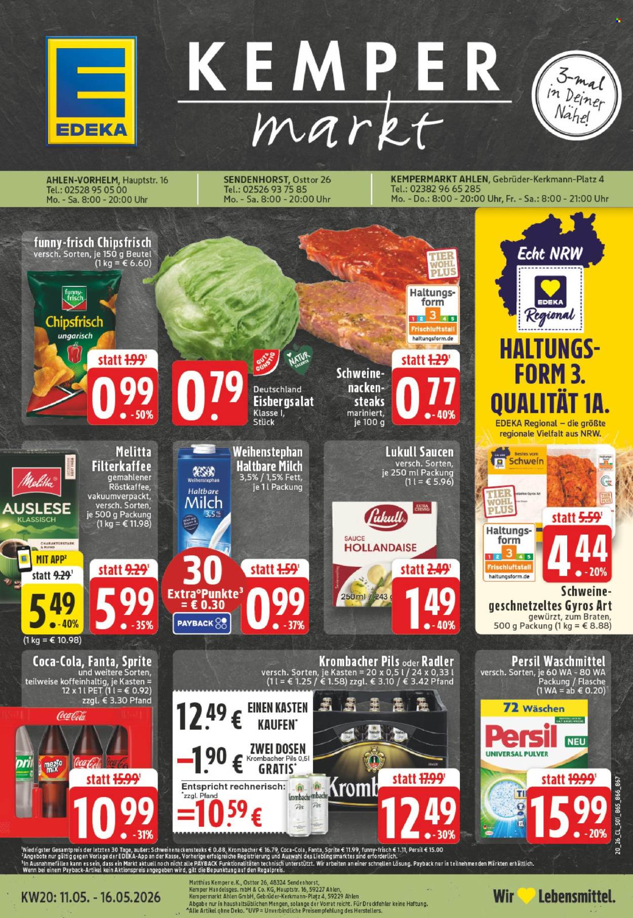 Edeka Prospekte  - 11.05.2026 - 16.05.2026. Seite 1