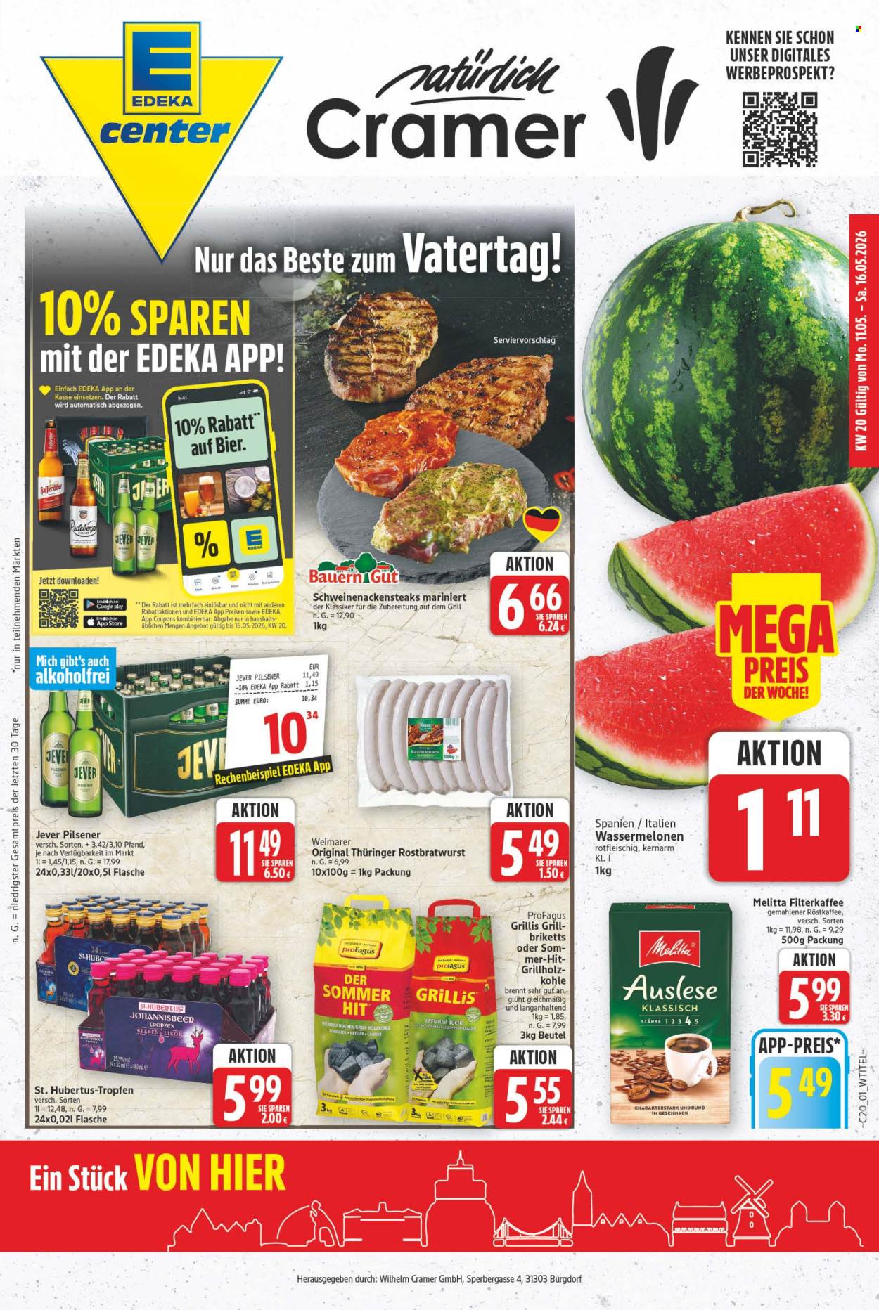 E center Prospekte  - 11.05.2026 - 16.05.2026. Seite 1