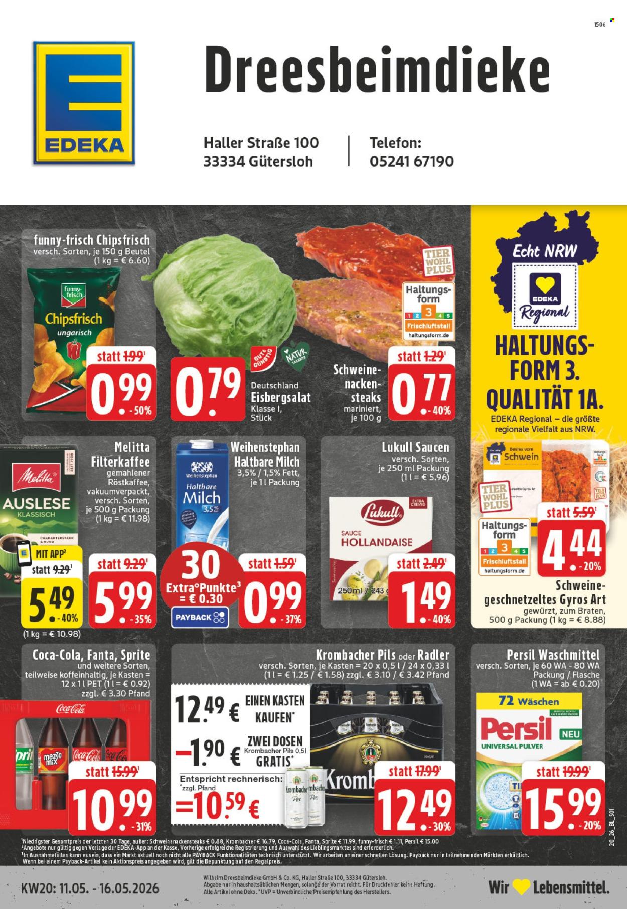 Edeka Prospekte  - 11.05.2026 - 16.05.2026. Seite 1