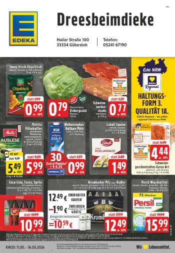 Prospekte Edeka - 11.05.2026 - 16.05.2026.