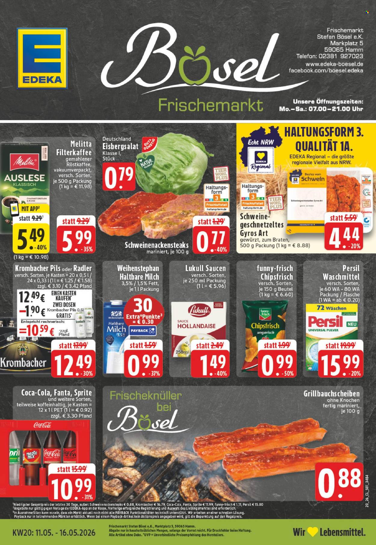 Edeka Prospekte  - 11.05.2026 - 16.05.2026. Seite 1