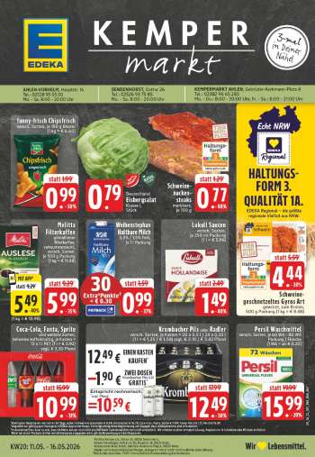 Prospekte Edeka - 11.05.2026 - 16.05.2026.