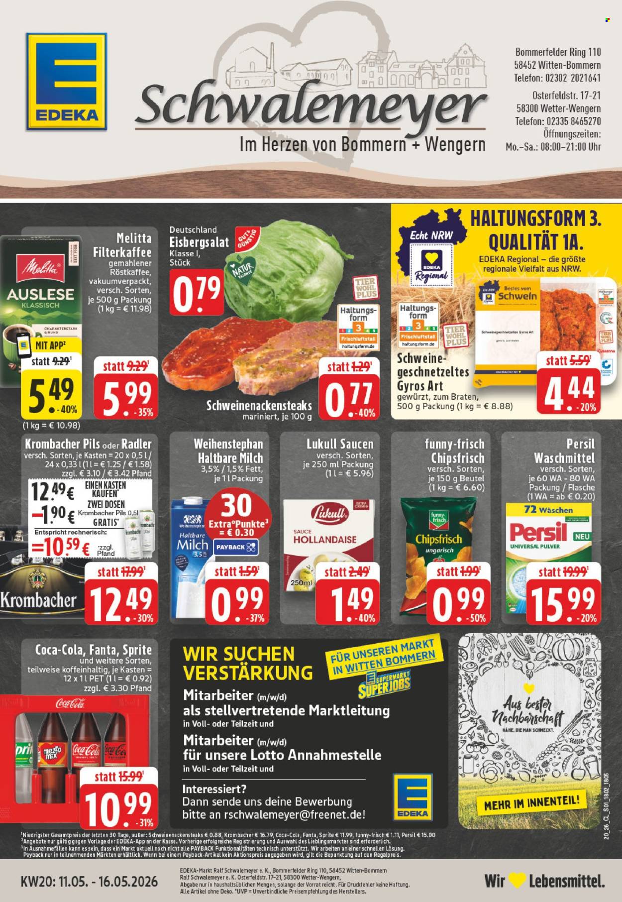 Edeka Prospekte  - 11.05.2026 - 16.05.2026. Seite 1
