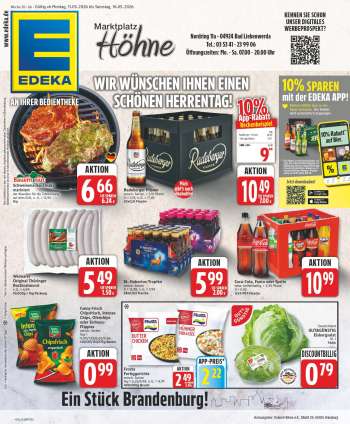Prospekte Edeka - 11.05.2026 - 16.05.2026.