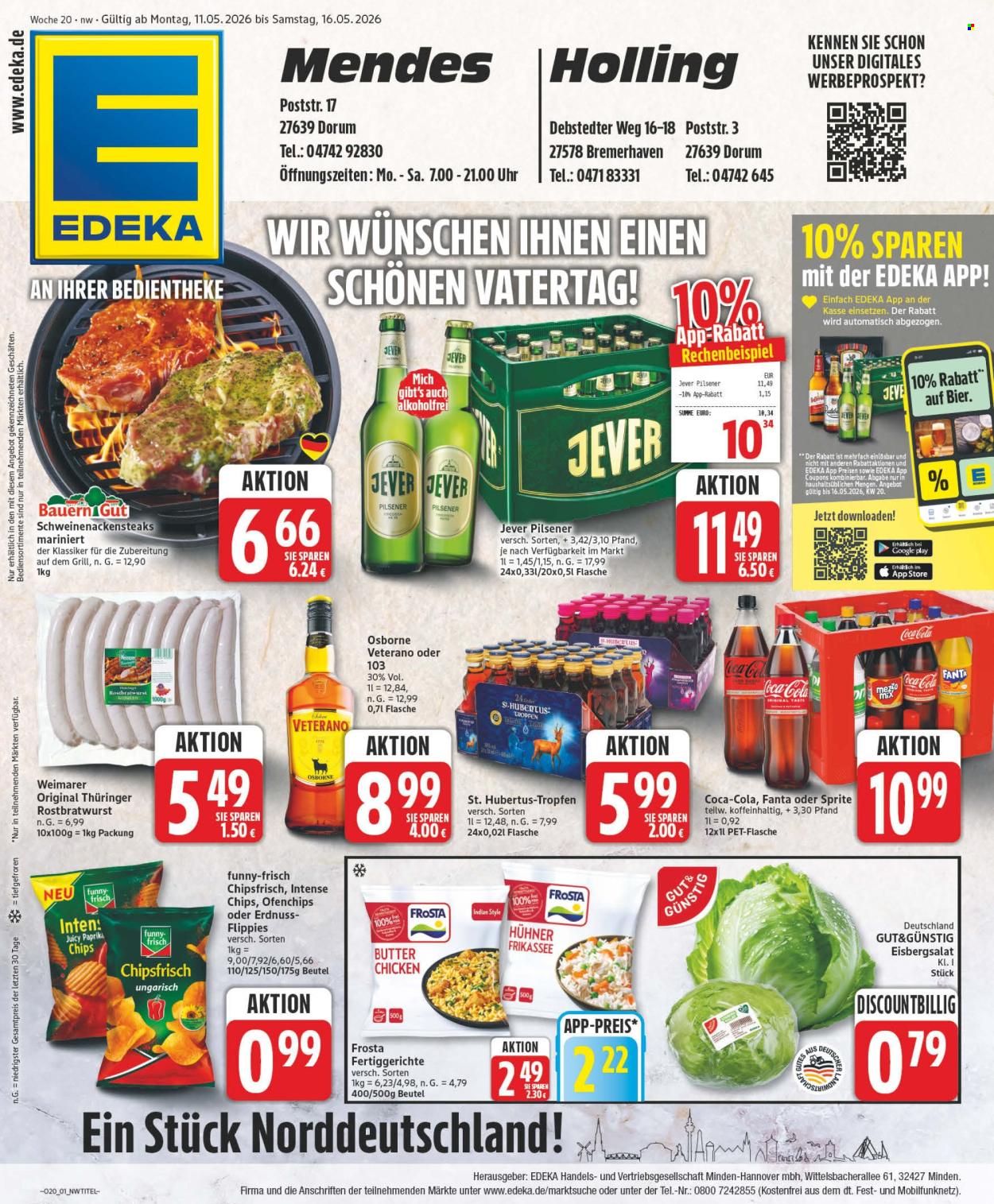Edeka Prospekte  - 11.05.2026 - 16.05.2026. Seite 1