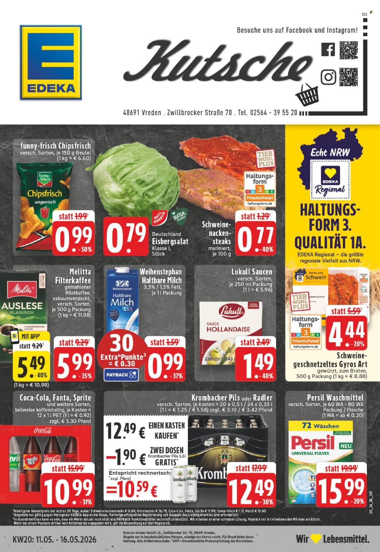 Edeka Prospekte  - 11.05.2026 - 16.05.2026. Seite 1