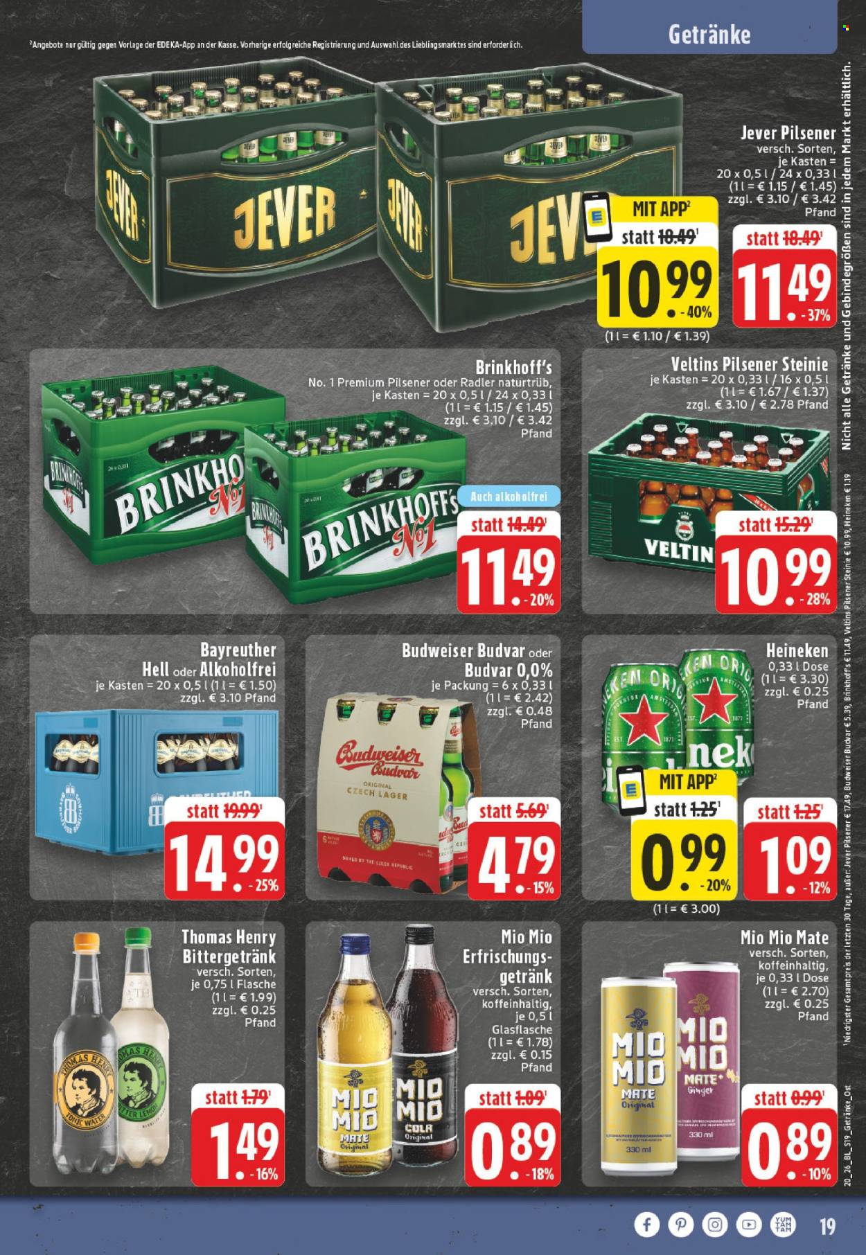 Edeka Prospekte  - 11.05.2026 - 16.05.2026. Seite 19