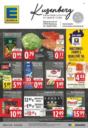 Prospekte Edeka - 11.05.2026 - 16.05.2026.