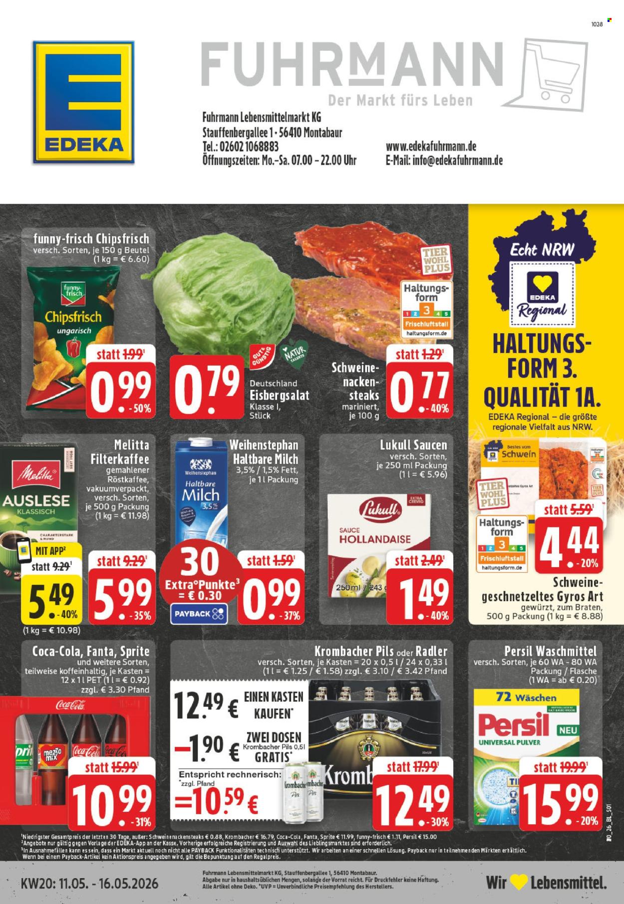 Edeka Prospekte  - 11.05.2026 - 16.05.2026. Seite 1