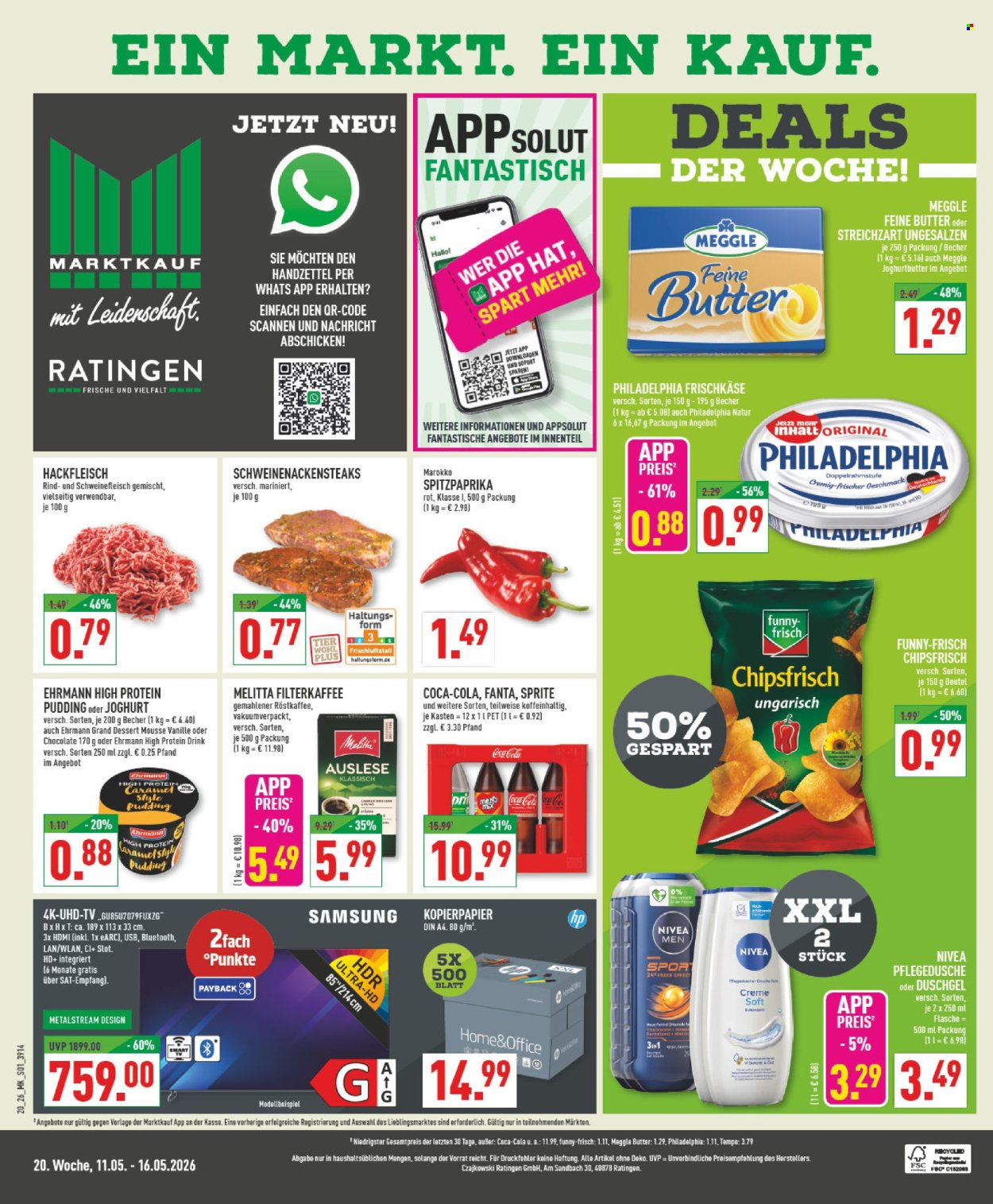 Marktkauf Prospekte  - 11.05.2026 - 16.05.2026. Seite 1