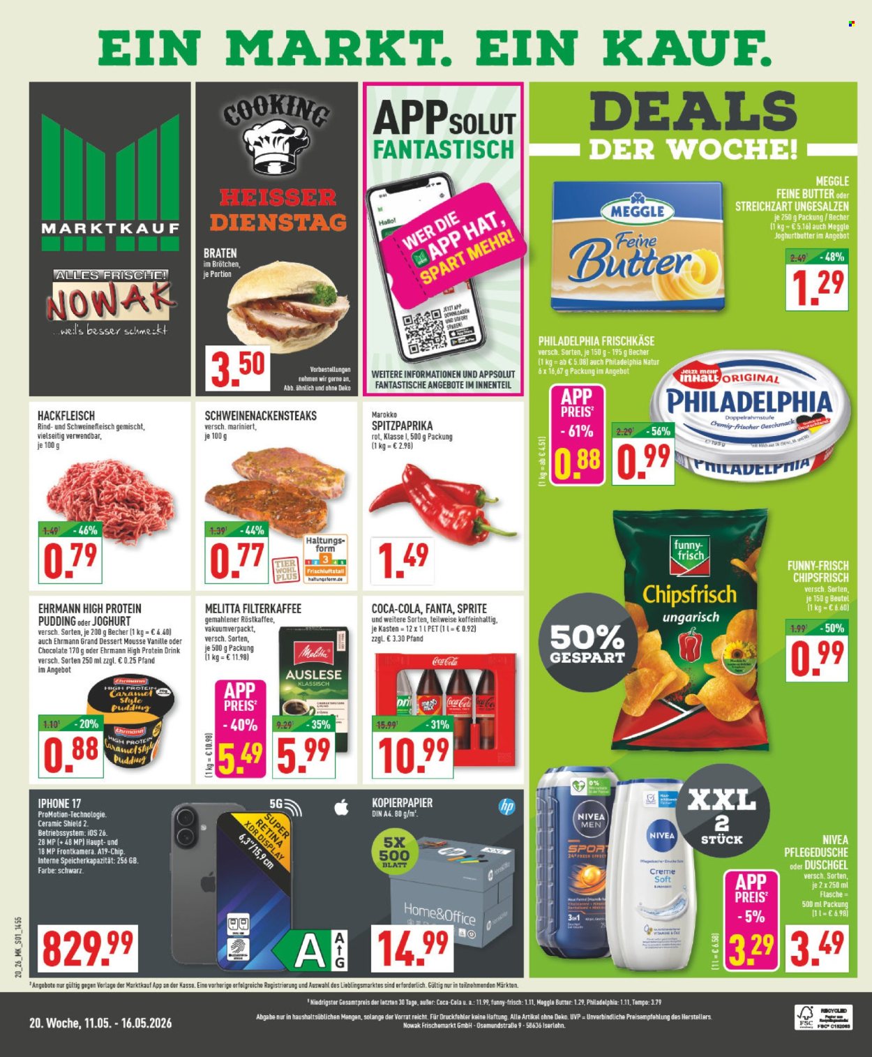 Marktkauf Prospekte  - 11.05.2026 - 16.05.2026. Seite 1