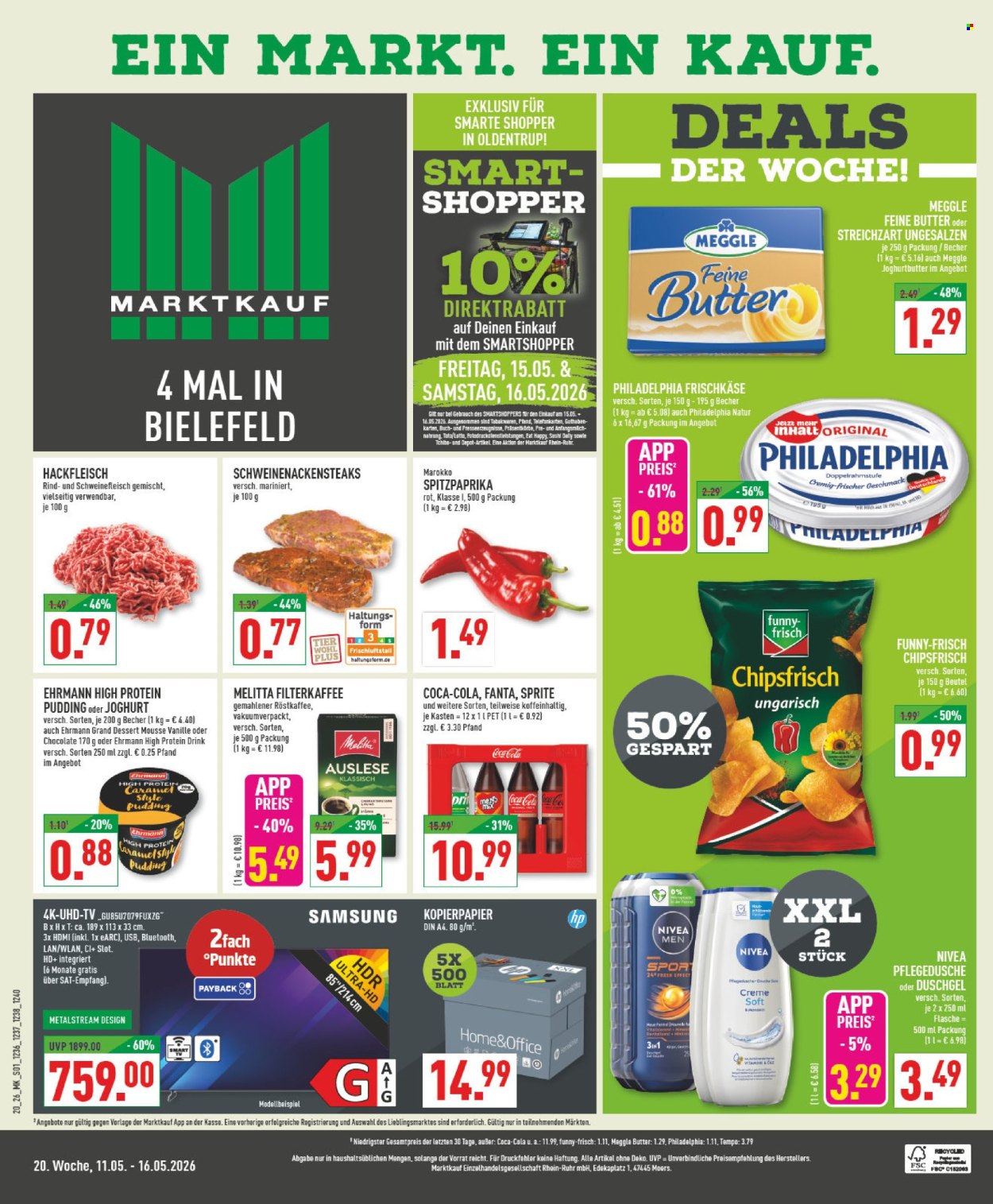 Marktkauf Prospekte  - 11.05.2026 - 16.05.2026. Seite 1